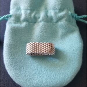 Tiffany and Co. Mesh Ring